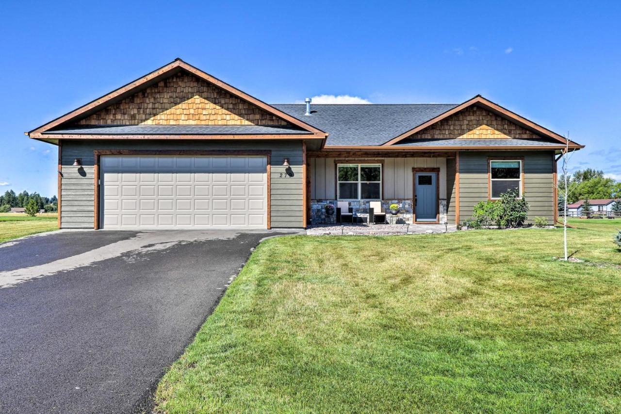 Newly Built Kalispell Home - 28 Mi To Glacier Np! Ngoại thất bức ảnh